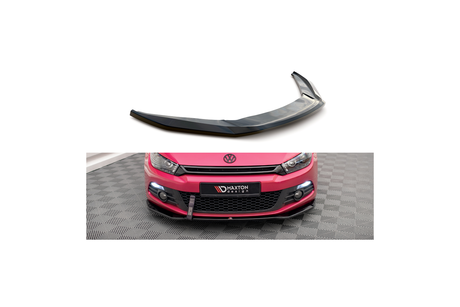 Splitter Przedni V.2 Volkswagen Scirocco Mk3