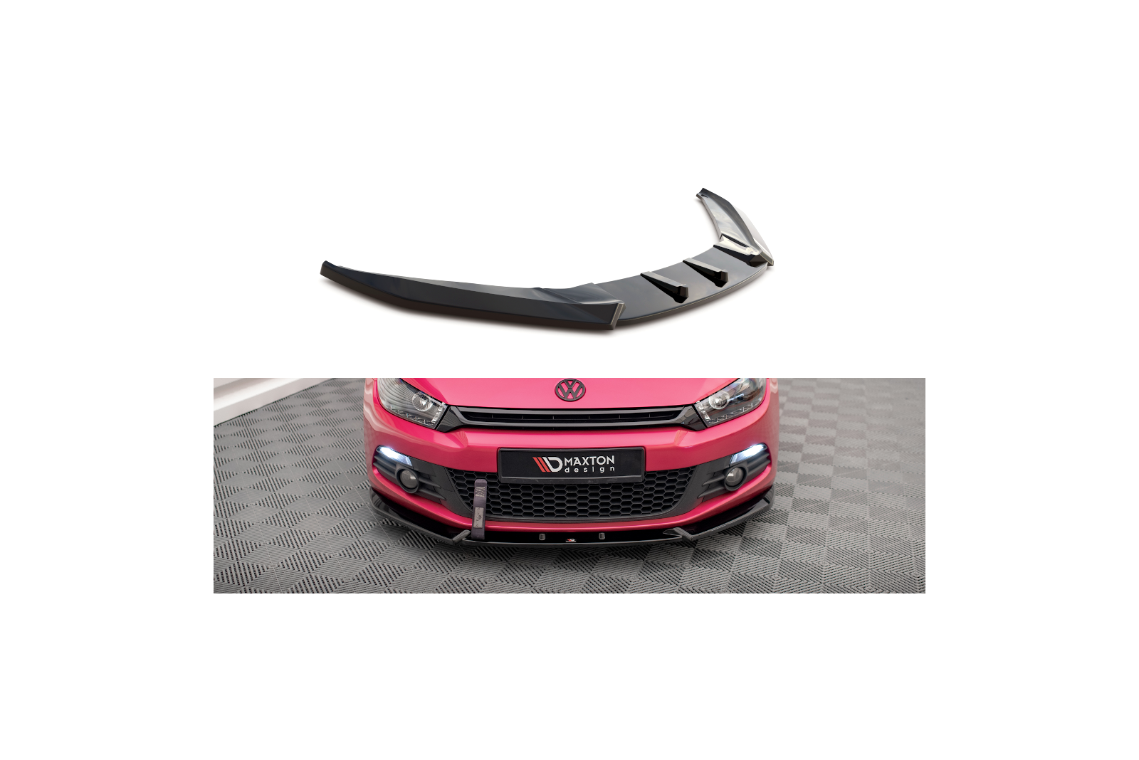 Splitter Przedni V.3 Volkswagen Scirocco Mk3