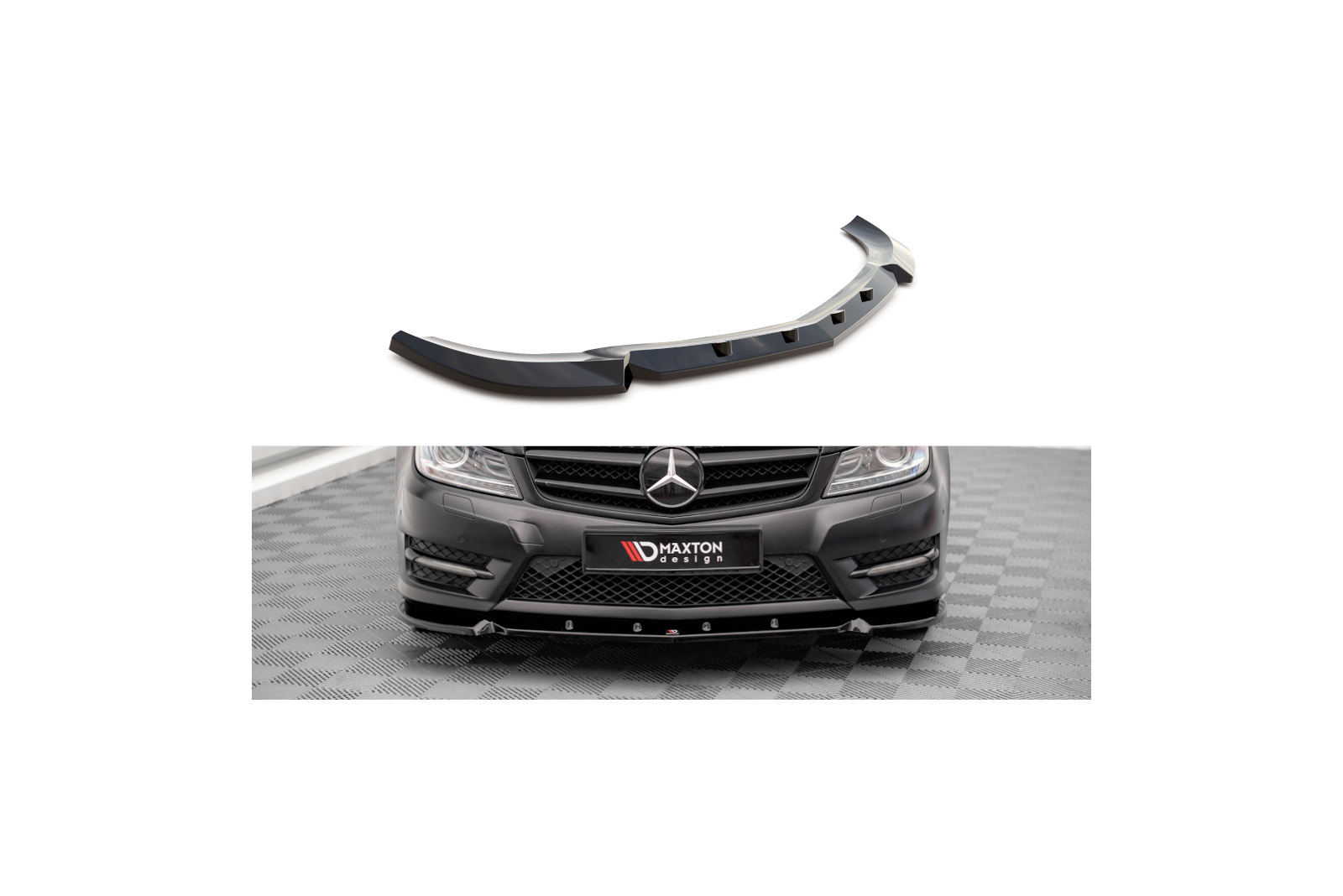 Splitter Przedni V.1 Mercedes-Benz C Coupe AMG-Line C204