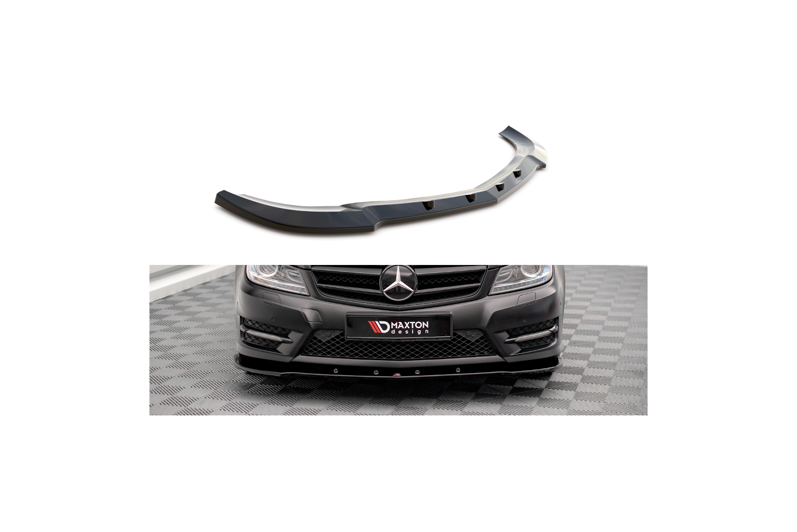 Splitter Przedni V.2 Mercedes-Benz C Coupe AMG-Line C204