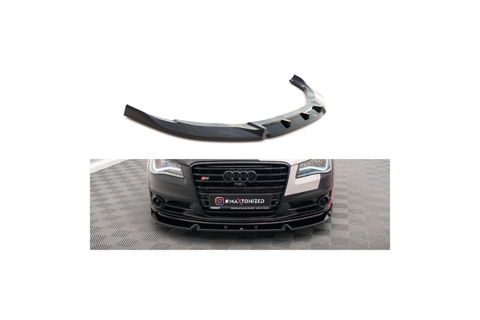 Splitter Przedni V.2 Audi S8 D4