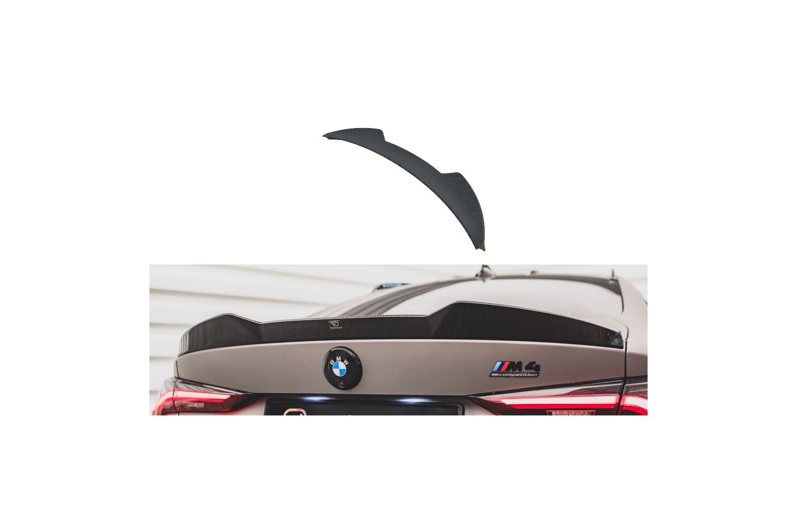 Karbonowy Spoiler Tylnej Klapy BMW M4 G82 