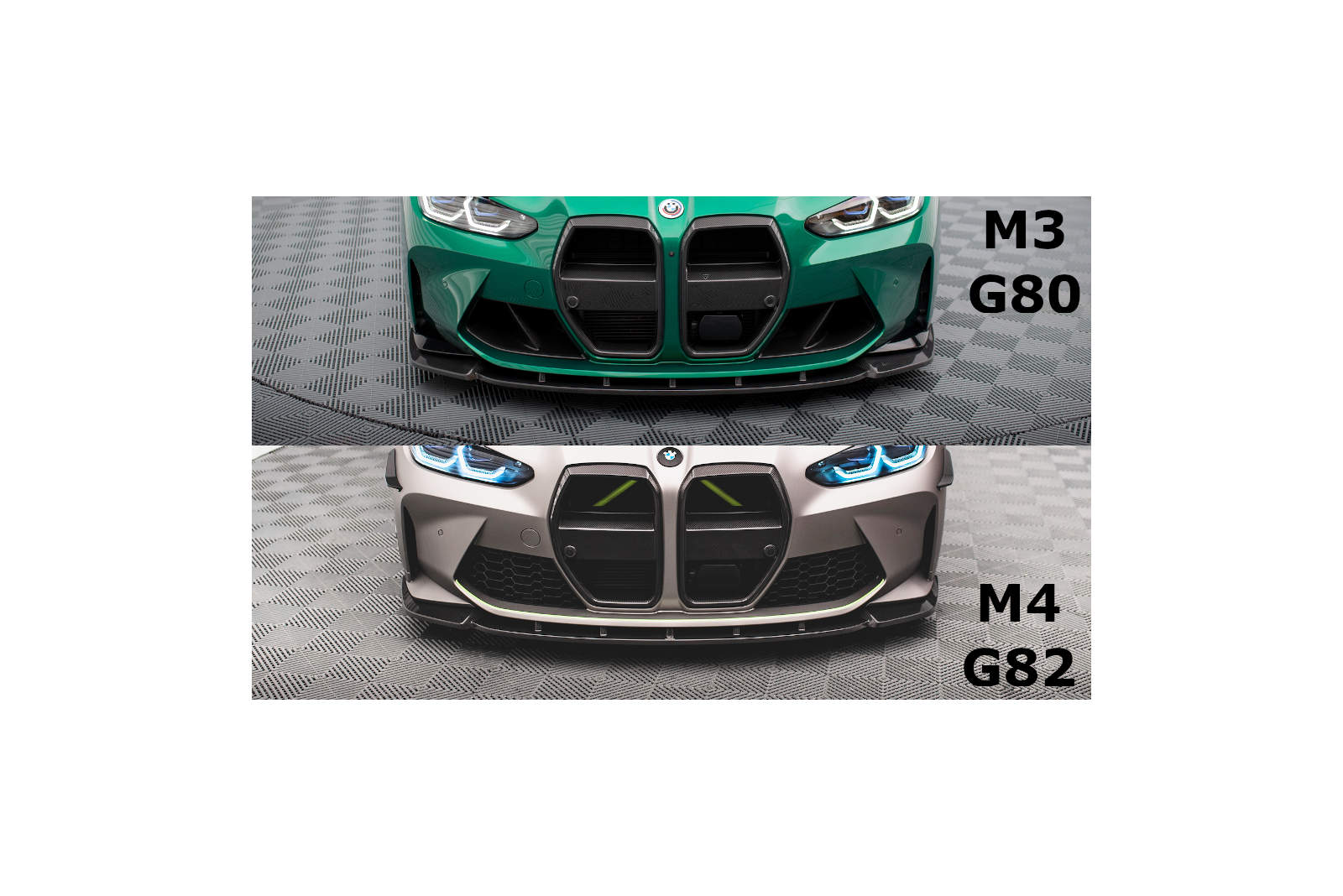 Karbonowy Splitter Przedni V.1 BMW M4 G82 