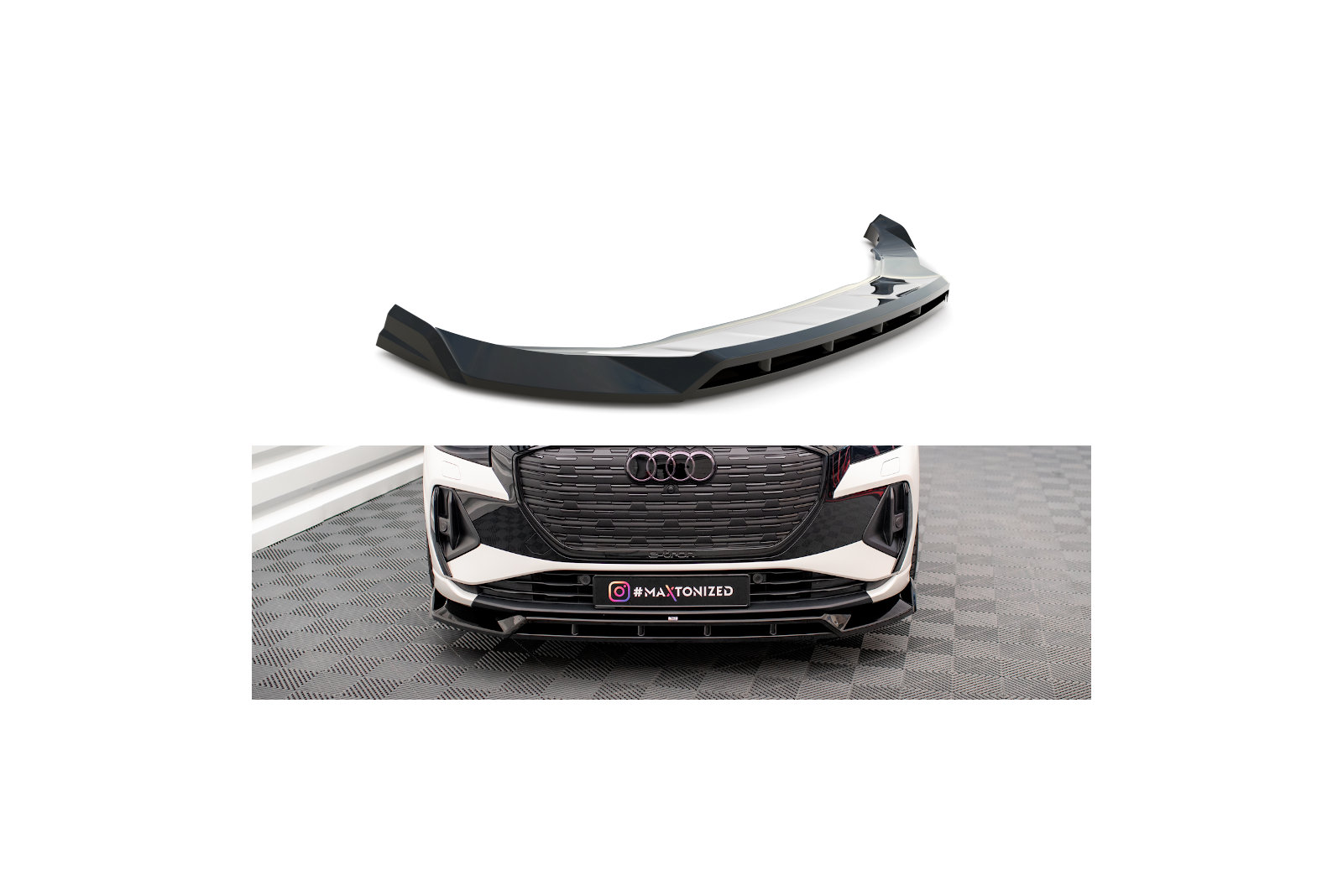 Splitter Przedni V.2 Audi Q4 e-tron Sportback Mk1