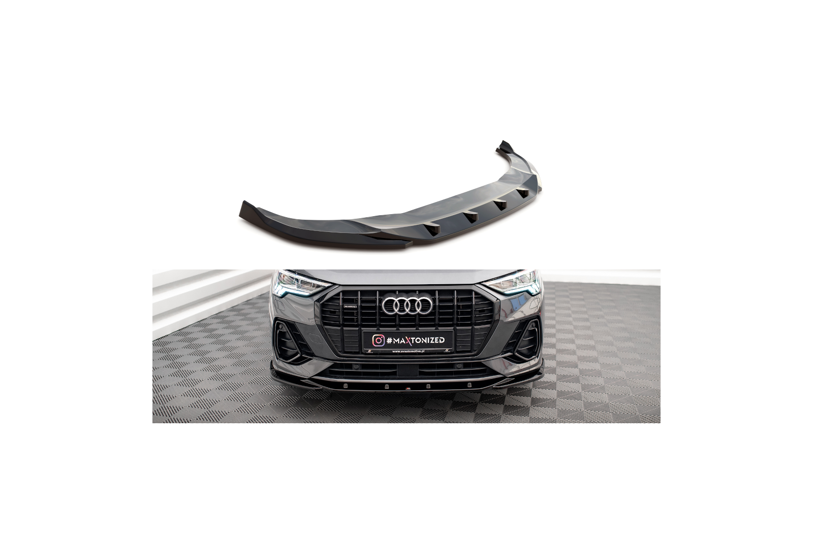 Splitter Przedni V.1 Audi Q3 S-Line F3