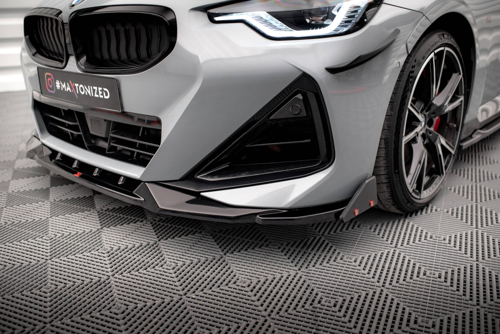 Splitter Przedni V.2 + Flaps BMW 2 Coupe M-Pack / M240i G42