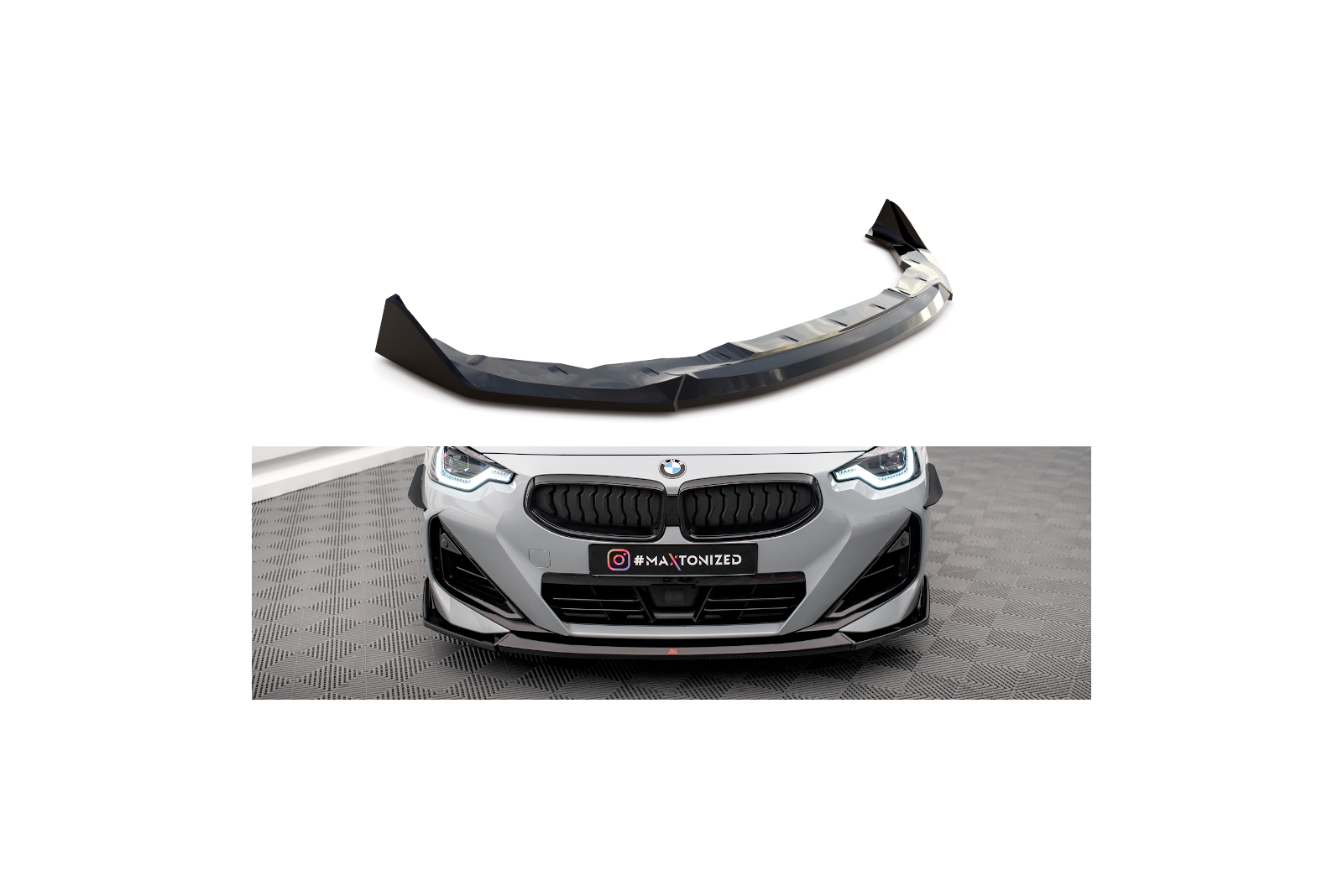 Splitter Przedni V.3 BMW 2 Coupe M-Pack / M240i G42