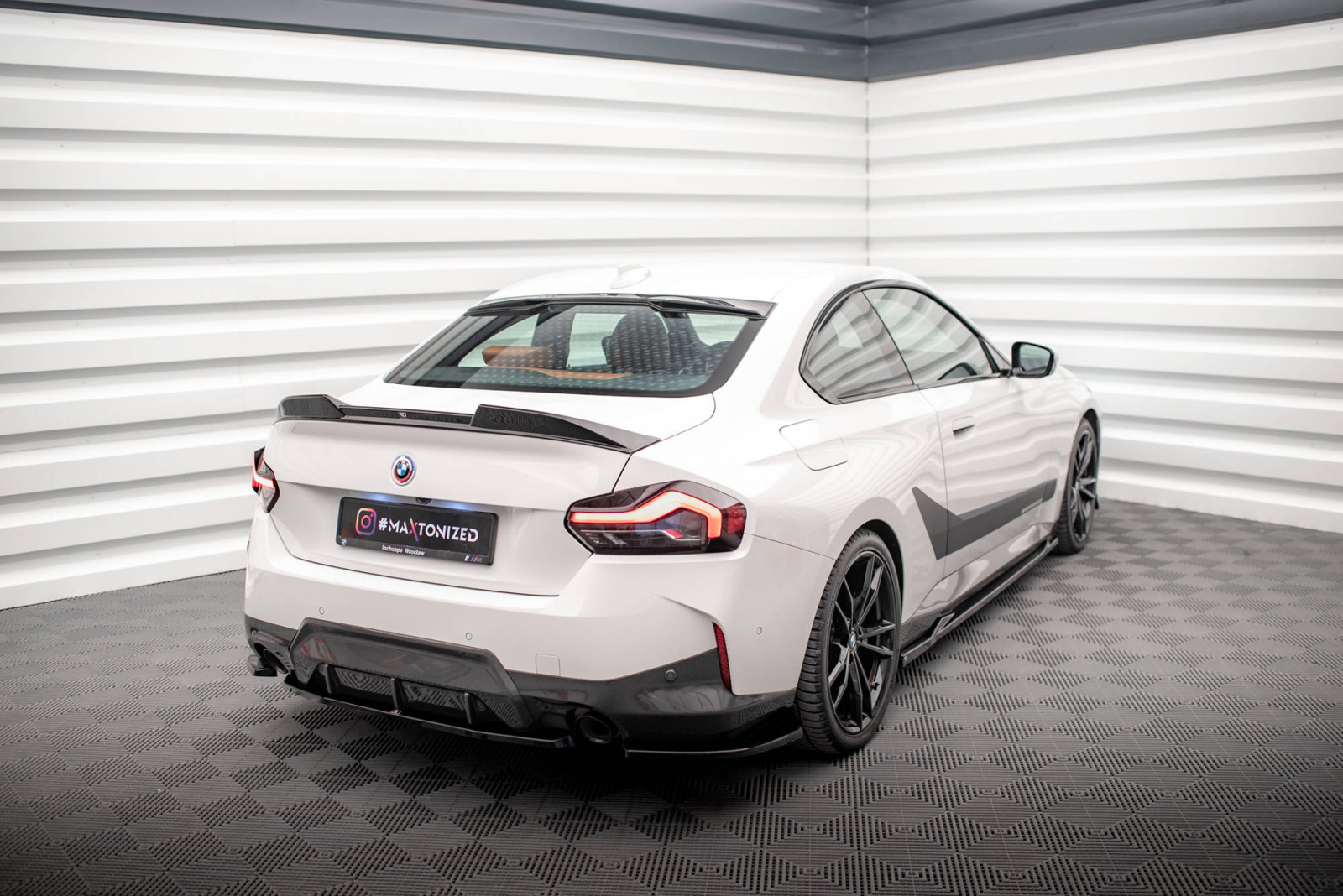 Splittery Tylne Boczne V.2 BMW 2 Coupe M-Pack G42