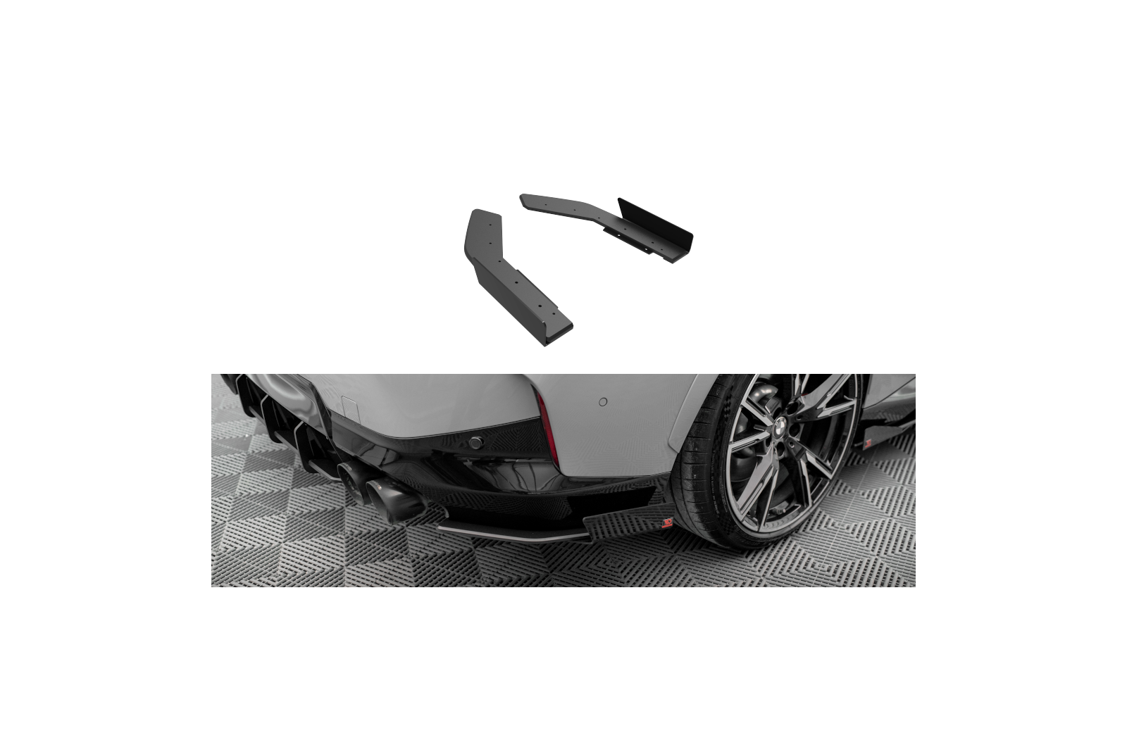 Splittery Tylne Boczne Street Pro + Flaps BMW 2 Coupe M240i G42