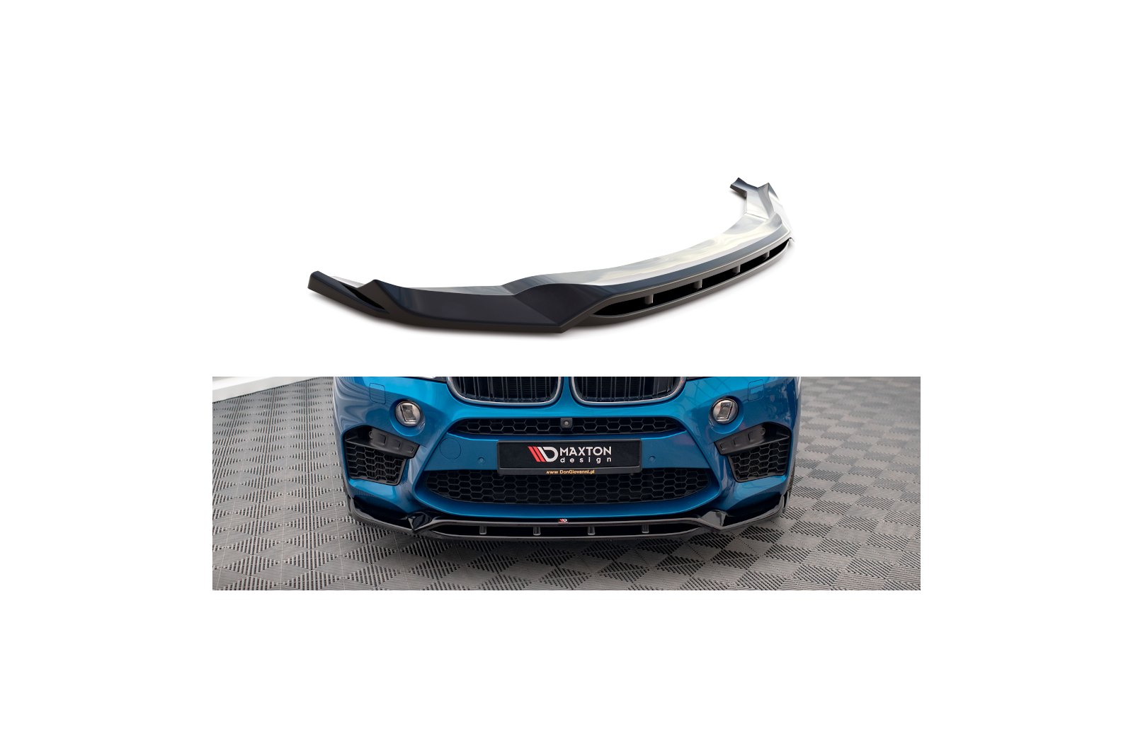 Splitter Przedni V.3 BMW X5 M F85 / X6 M F86