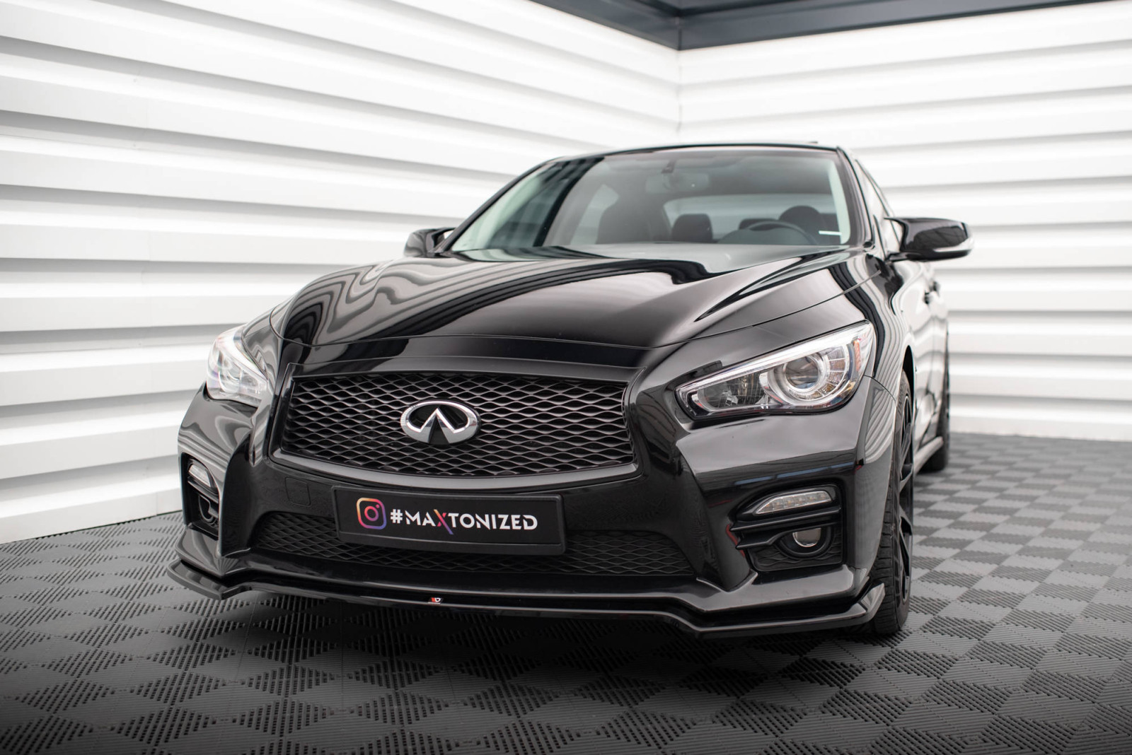 Splitter Przedni V.1 Infiniti Q50 S Mk1