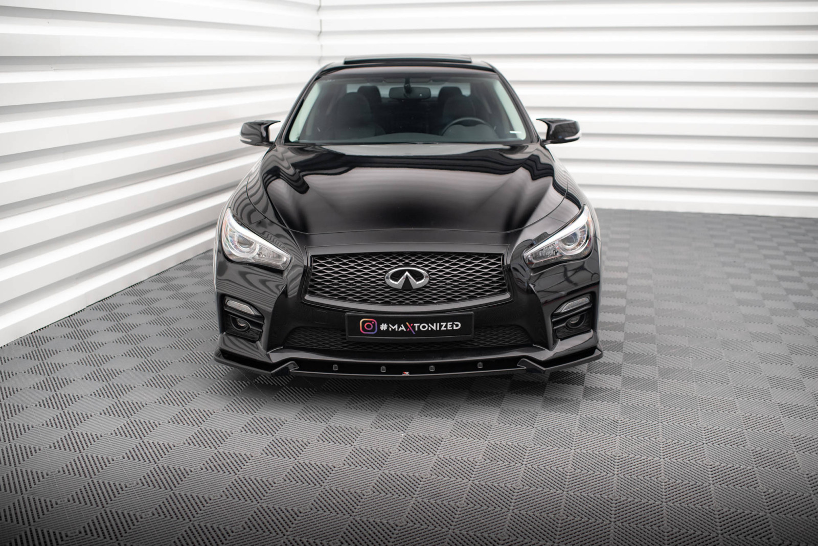 Splitter Przedni V.2 Infiniti Q50 S Mk1