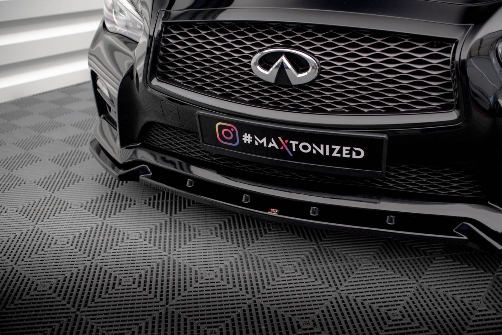 Splitter Przedni V.2 Infiniti Q50 S Mk1