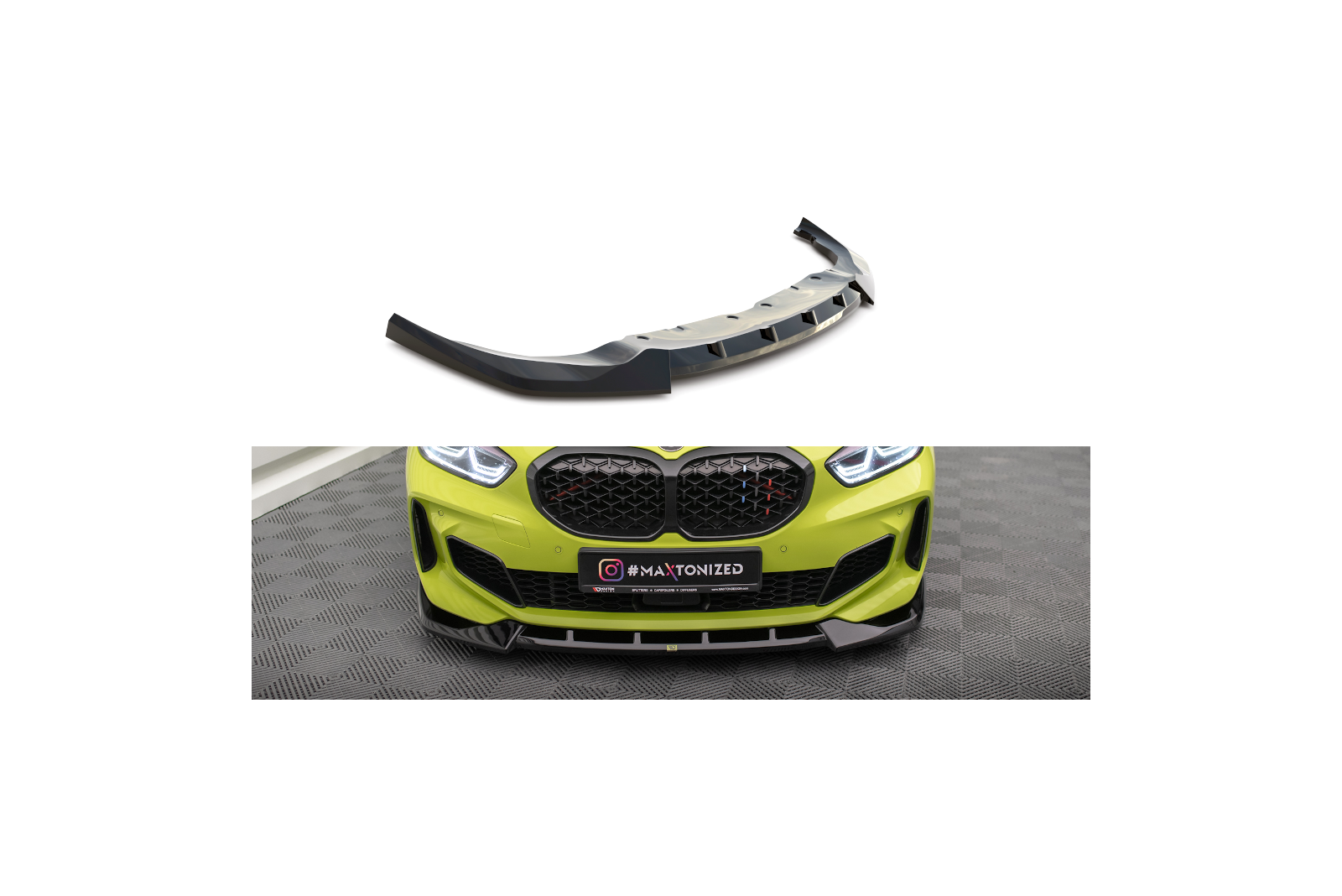 Splitter Przedni V.6 BMW 1 F40 M-Pack / M135i 