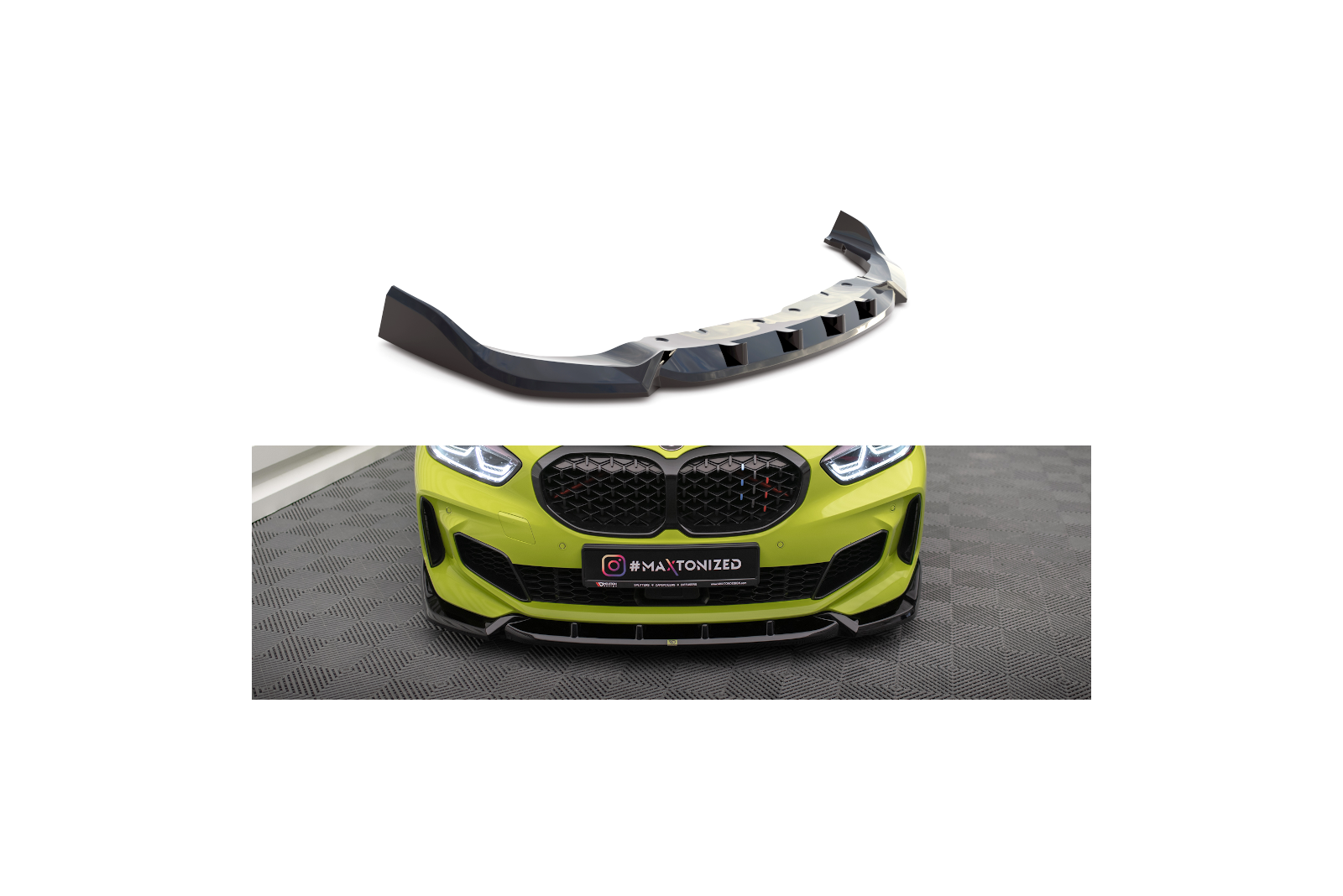 Splitter Przedni V.7 BMW 1 F40 M-Pack / M135i 