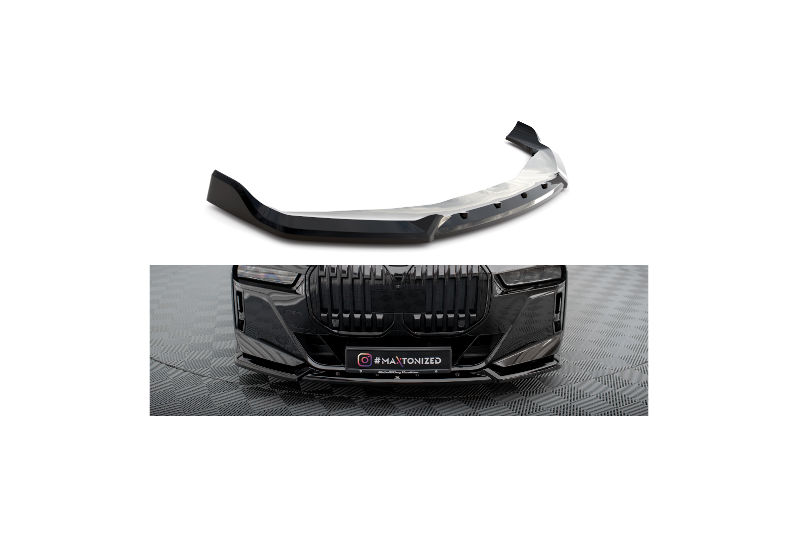 Splitter Przedni V.2 BMW 7 M-Pack / M760e G70