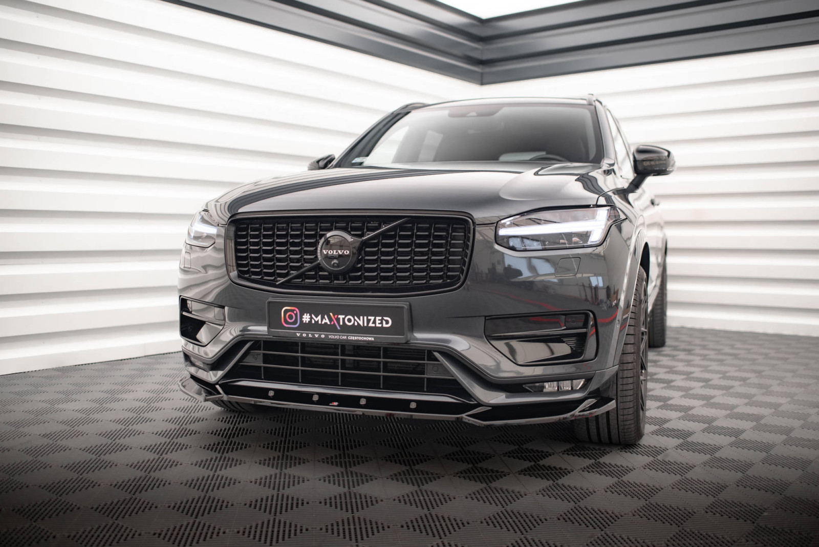 Splitter Przedni V.1 Volvo XC90 R-Design Mk2 Facelift