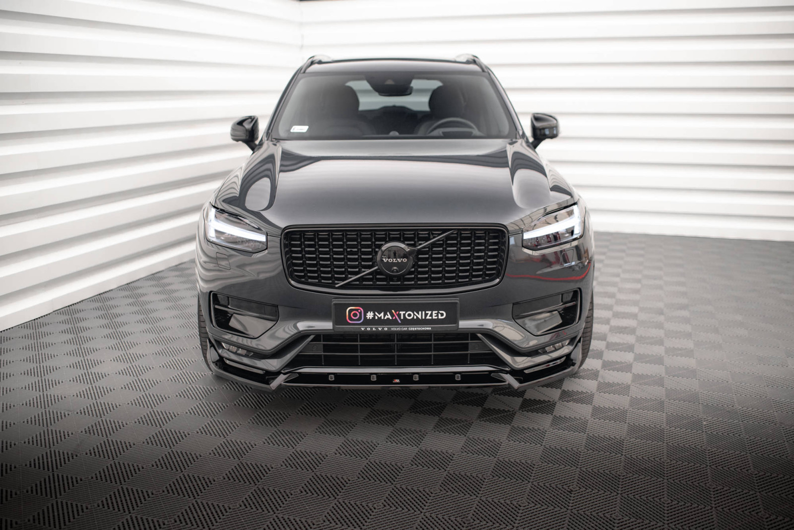 Splitter Przedni V.2 Volvo XC90 R-Design Mk2 Facelift