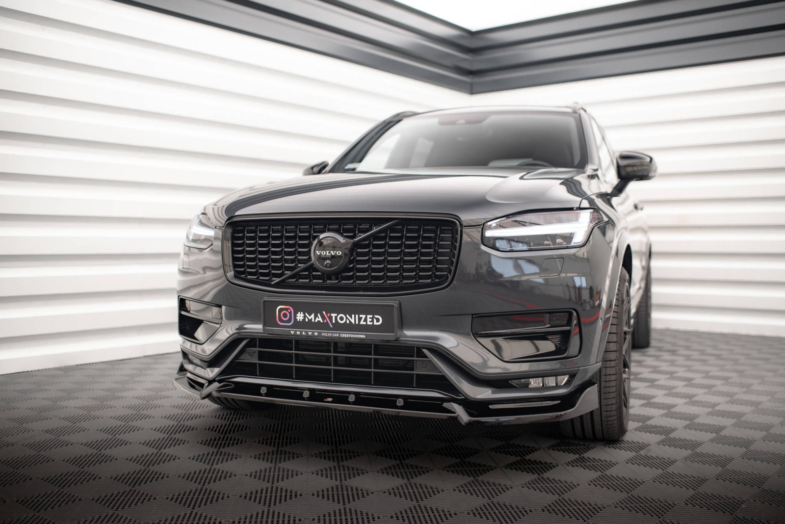 Splitter Przedni V.2 Volvo XC90 R-Design Mk2 Facelift