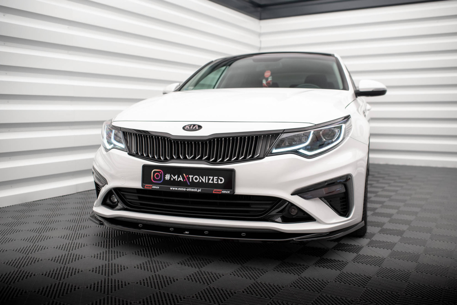 Splitter Przedni V.2 Kia Optima Mk4 Facelift