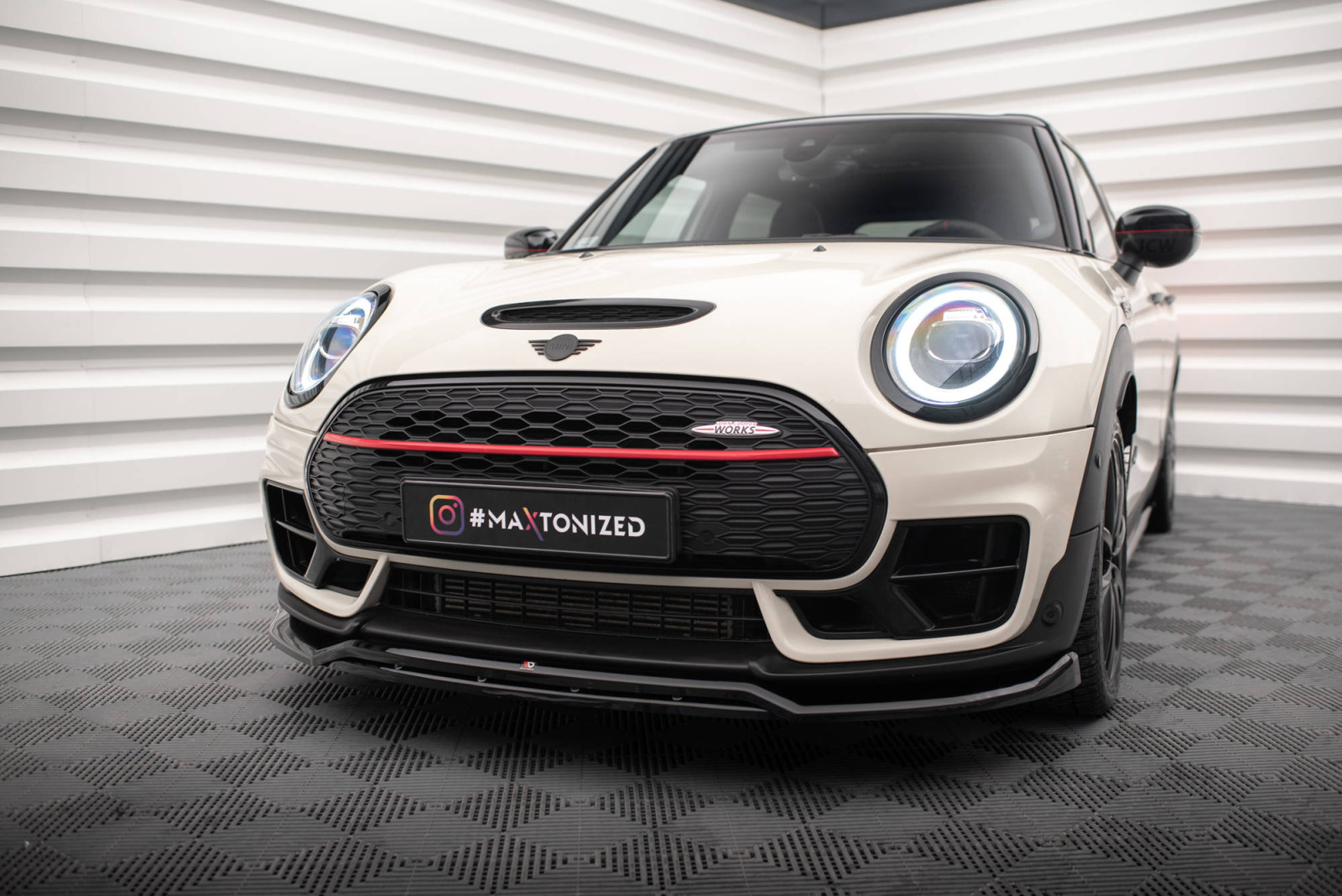 Splitter Przedni V.2 Mini Cooper Clubman John Cooper Works F54 Facelift