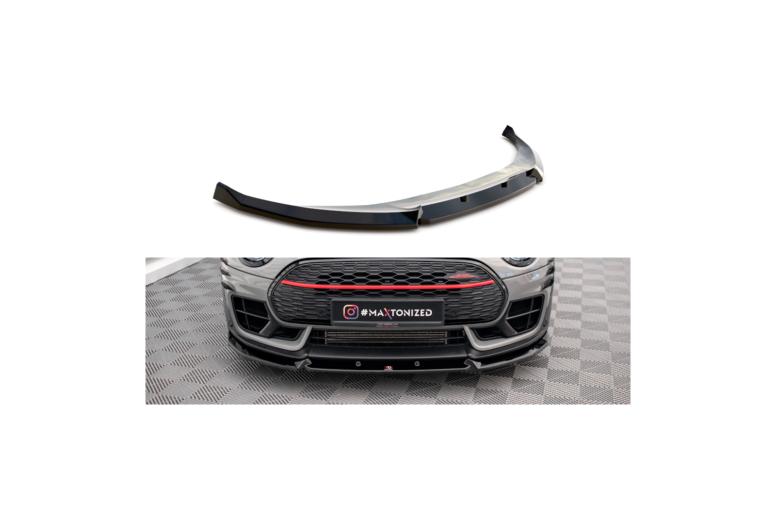 Splitter Przedni V.3 Mini Cooper Clubman John Cooper Works F54 