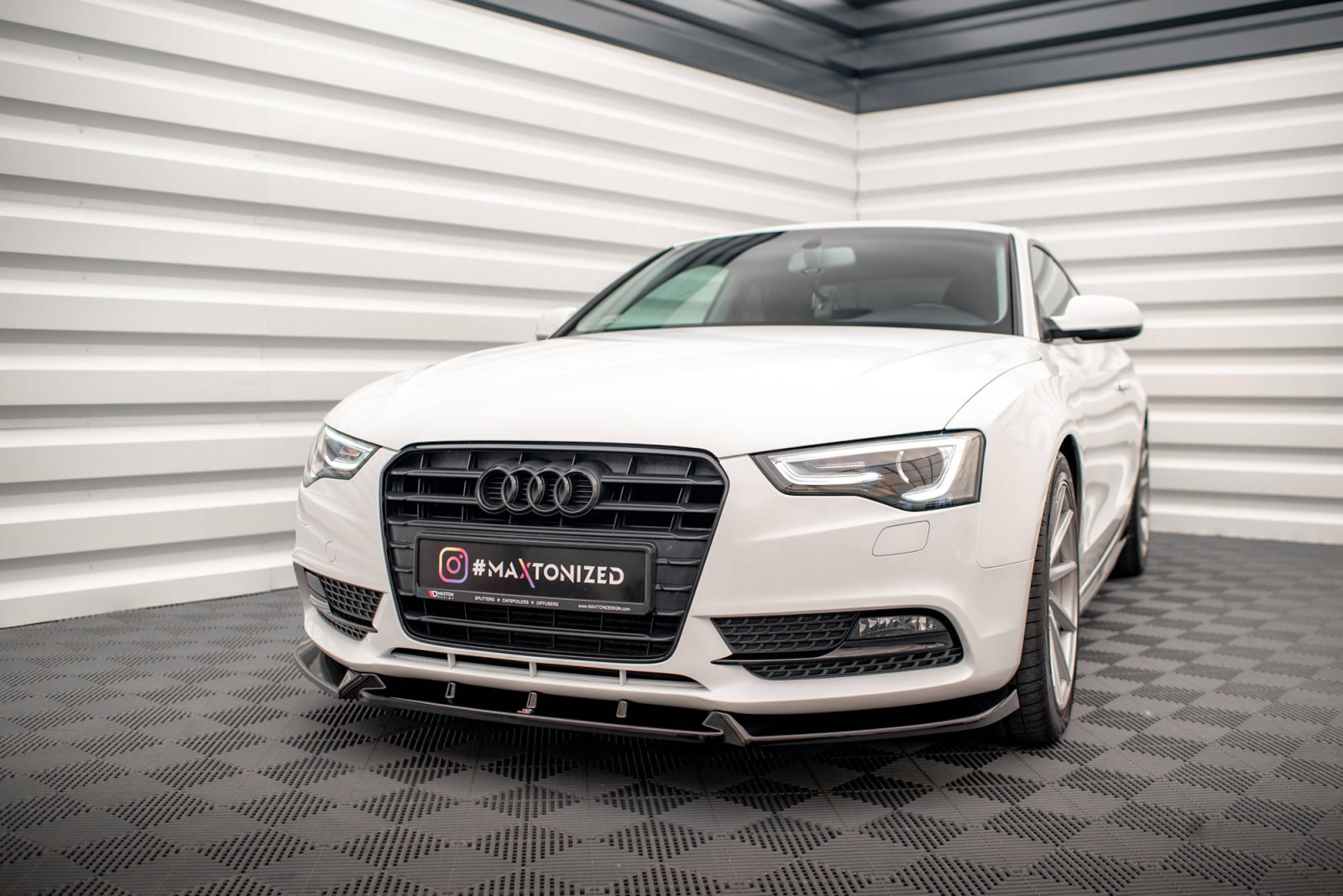 Splitter Przedni V.1 Audi A5 Coupe 8T Facelift