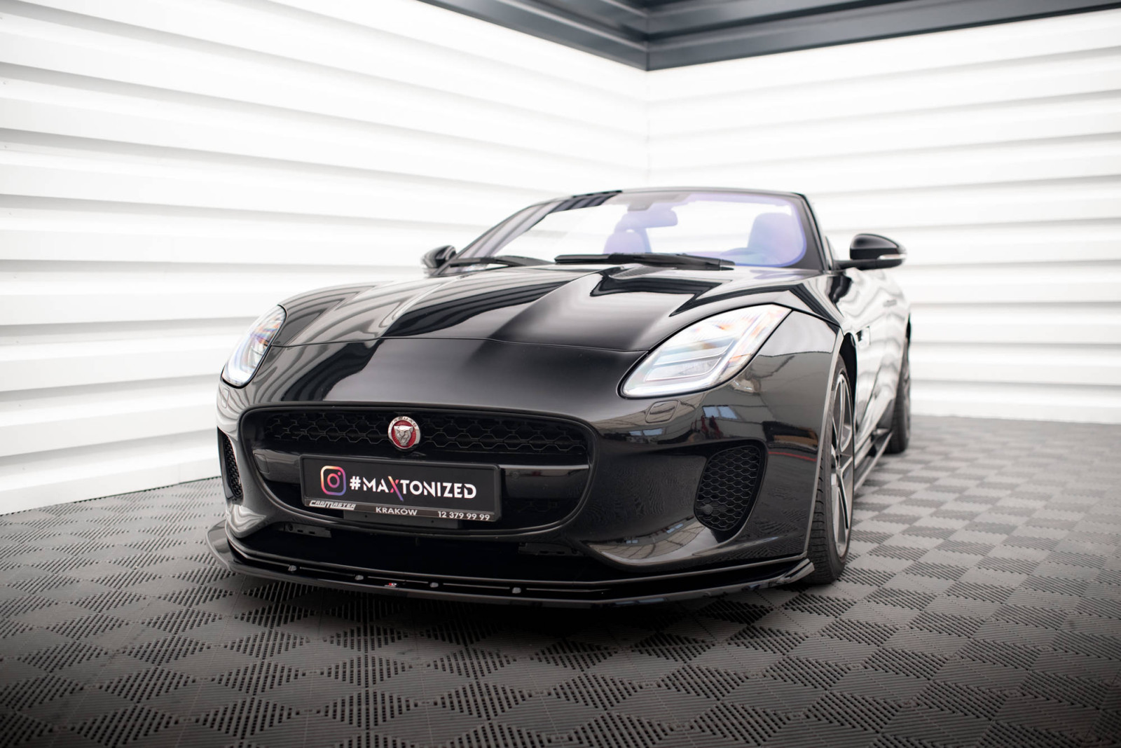 Splitter Przedni V.1 Jaguar F-Type Mk1 Facelift