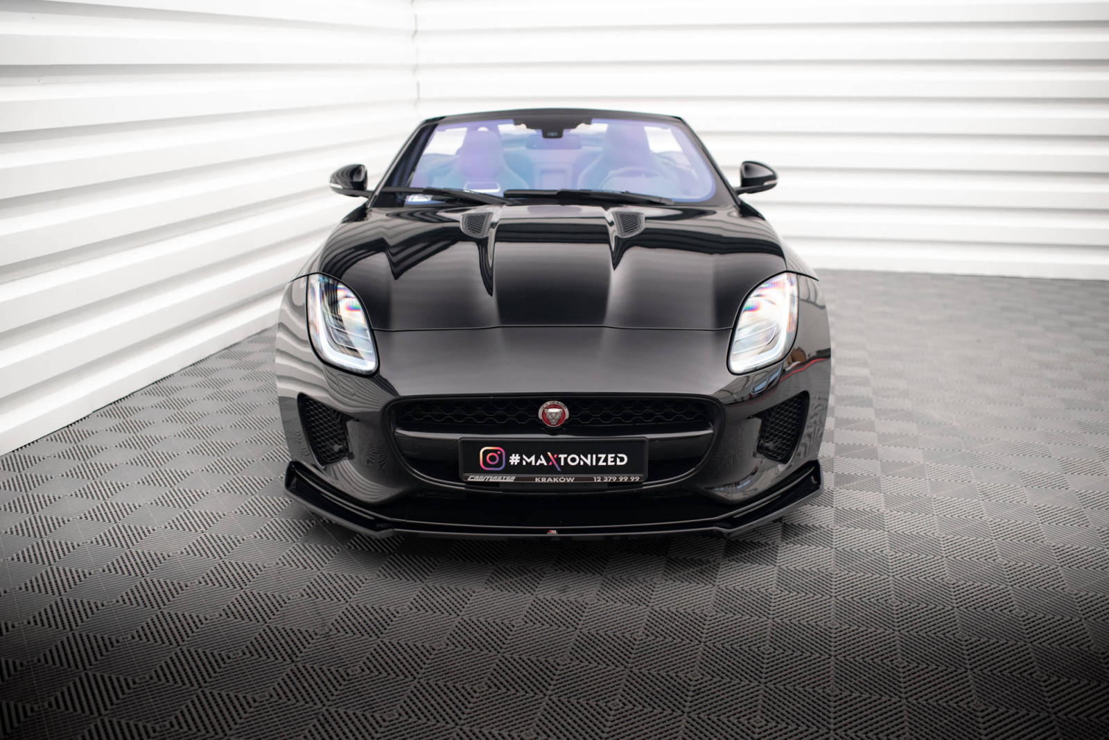 Splitter Przedni V.2 Jaguar F-Type Mk1 Facelift