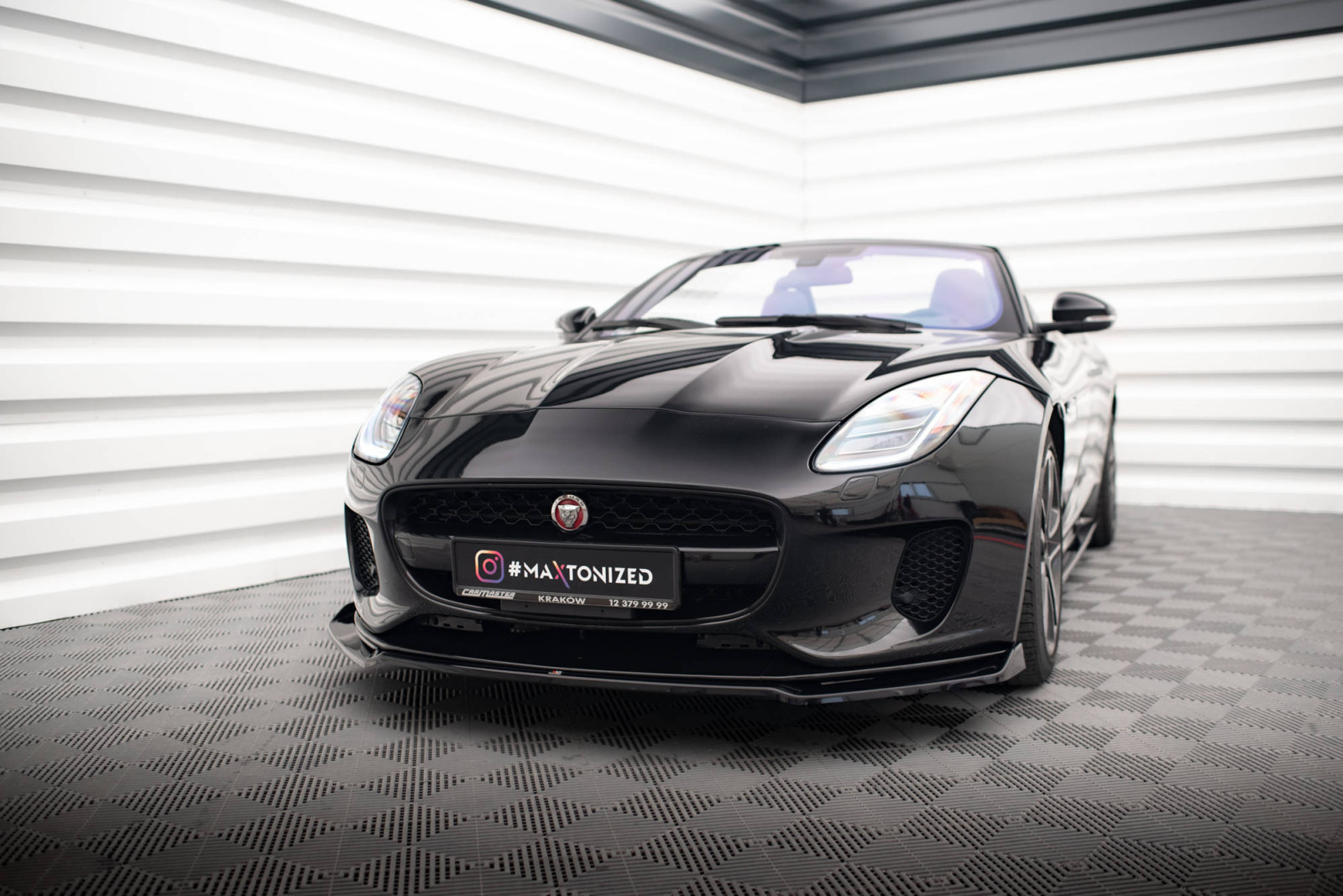 Splitter Przedni V.2 Jaguar F-Type Mk1 Facelift