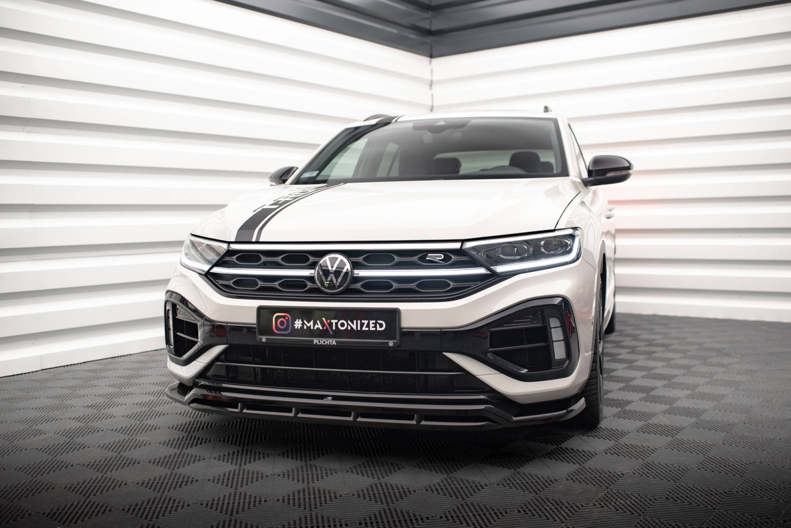 Splitter Przedni V.1 Volkswagen T-Roc R Mk1 Facelift