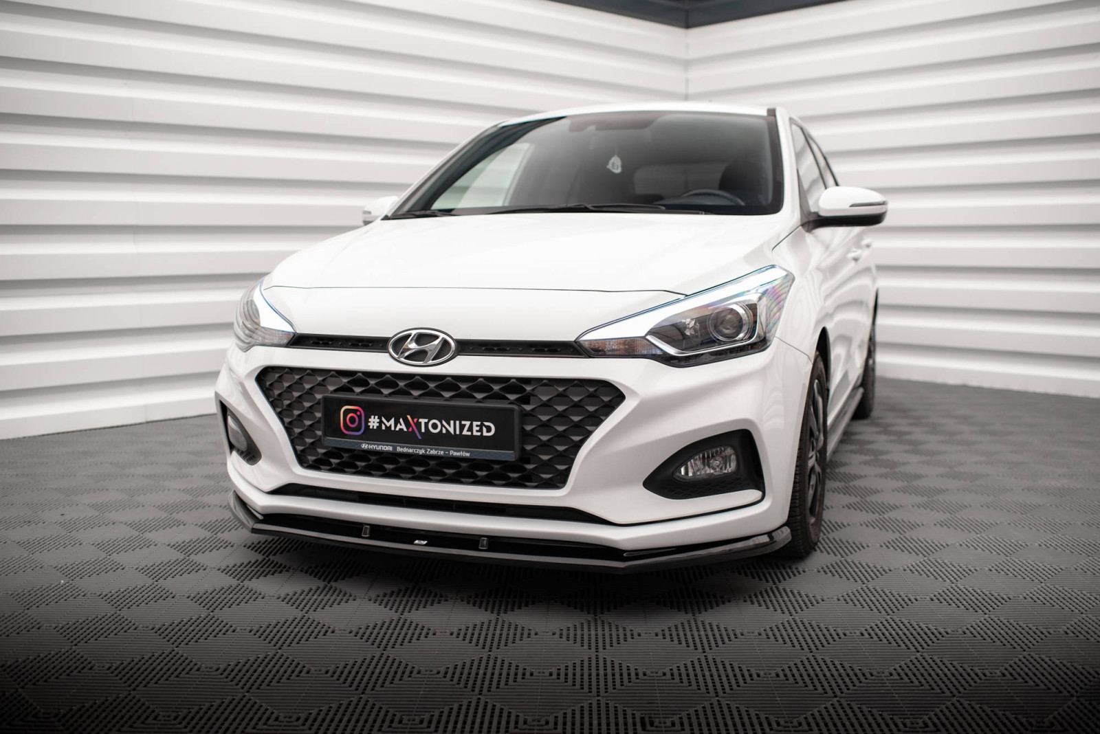 Splitter Przedni V.1 Hyundai I20 Mk2 Facelift