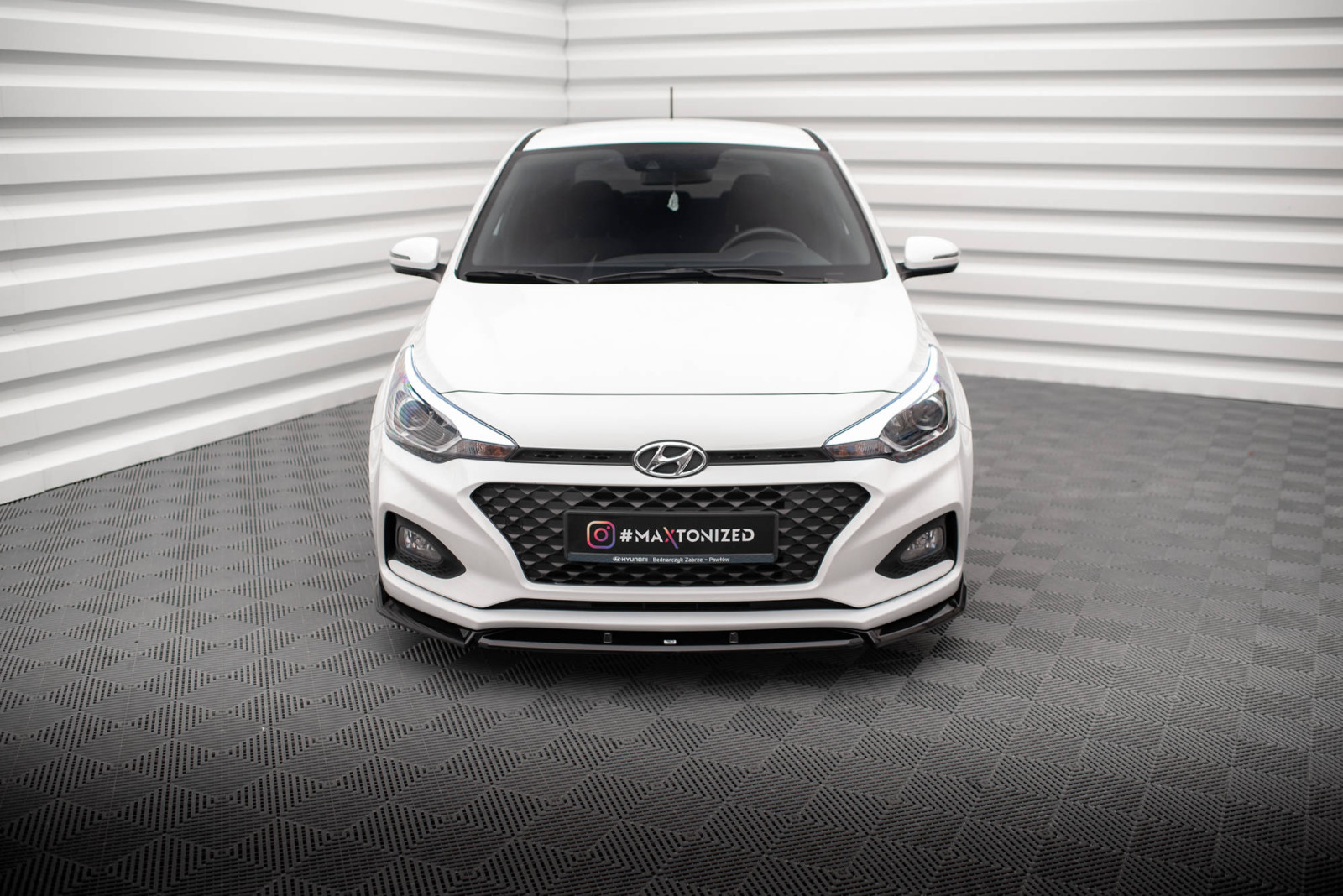 Splitter Przedni V.2 Hyundai I20 Mk2 Facelift