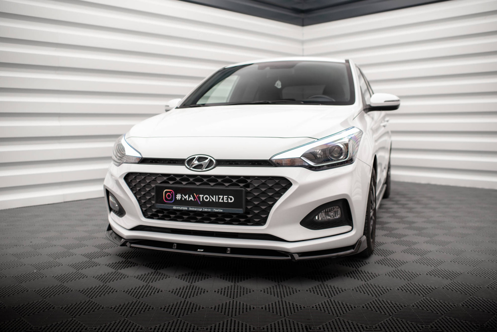 Splitter Przedni V.2 Hyundai I20 Mk2 Facelift