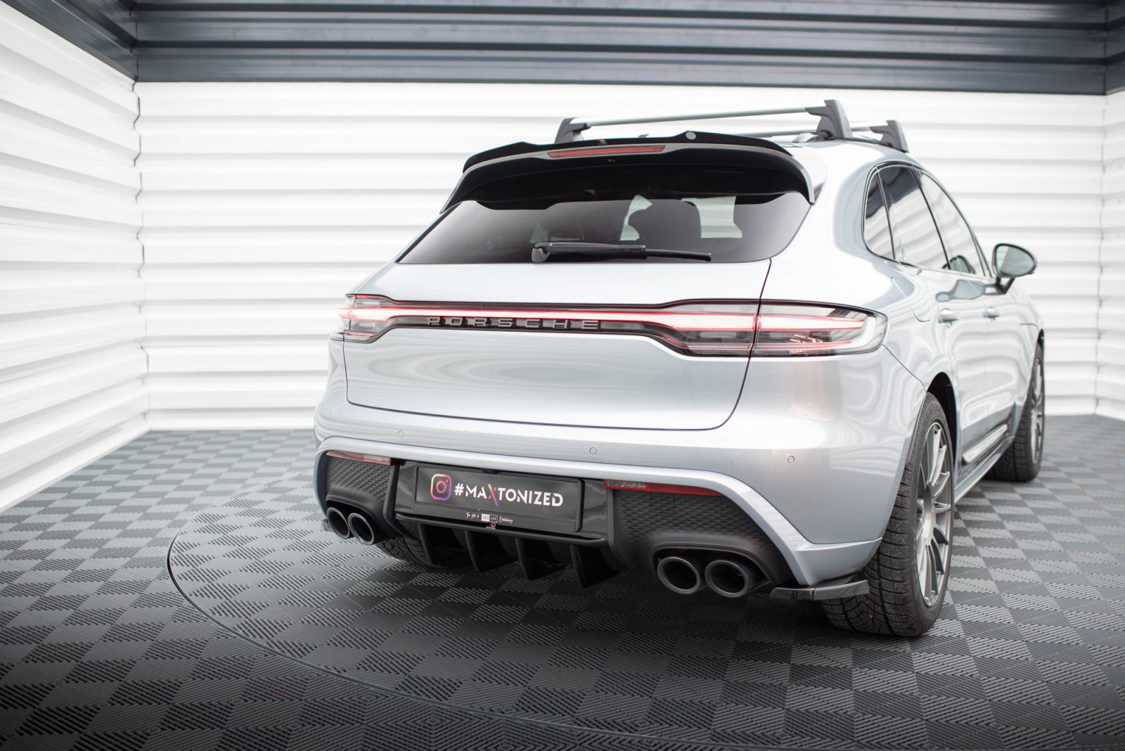 Dokładka Tylna Porsche Macan Mk1 Facelift 2