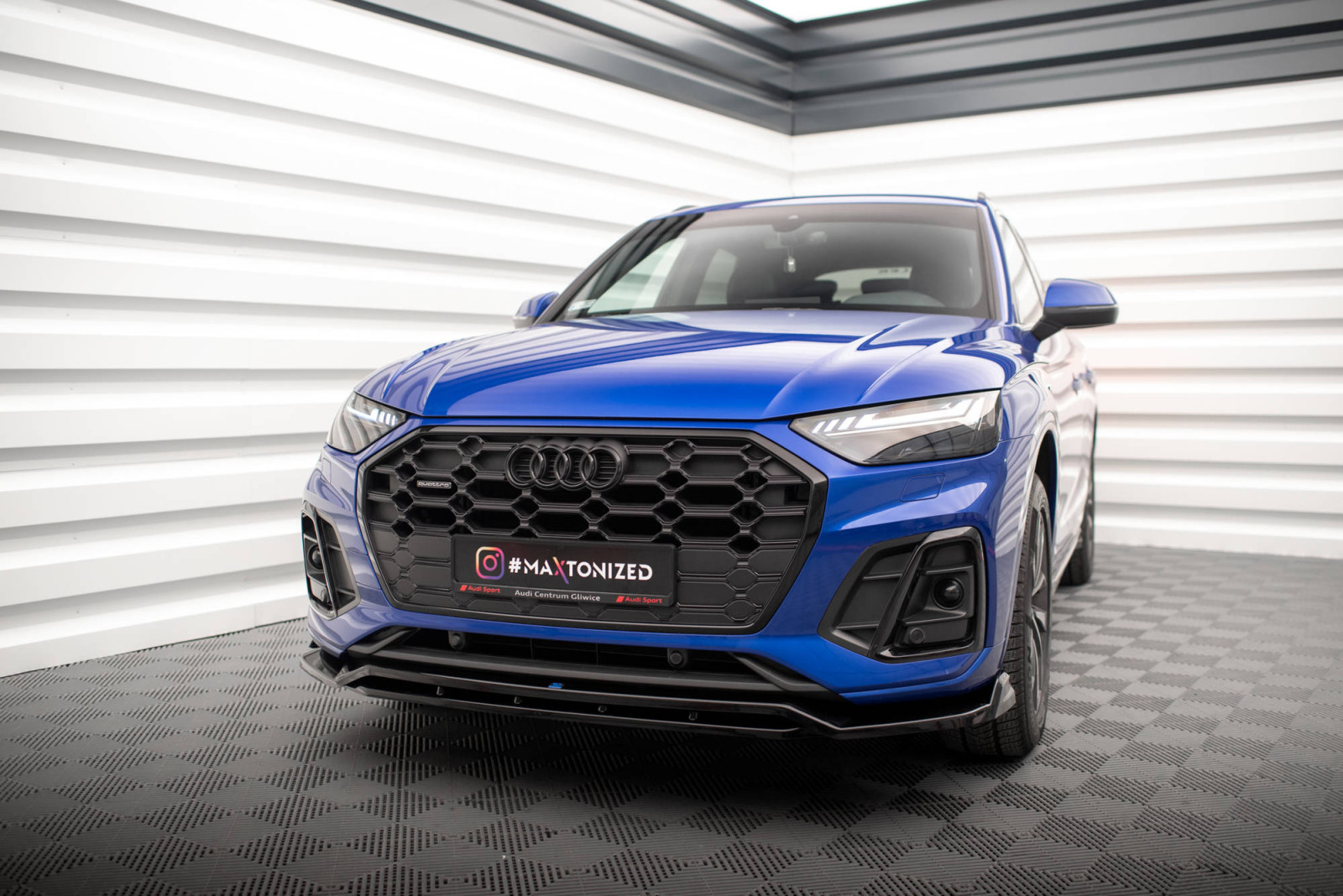 Splitter Przedni V.1 Audi SQ5 / Q5 S-Line SUV / Sportback Mk2 Facelift