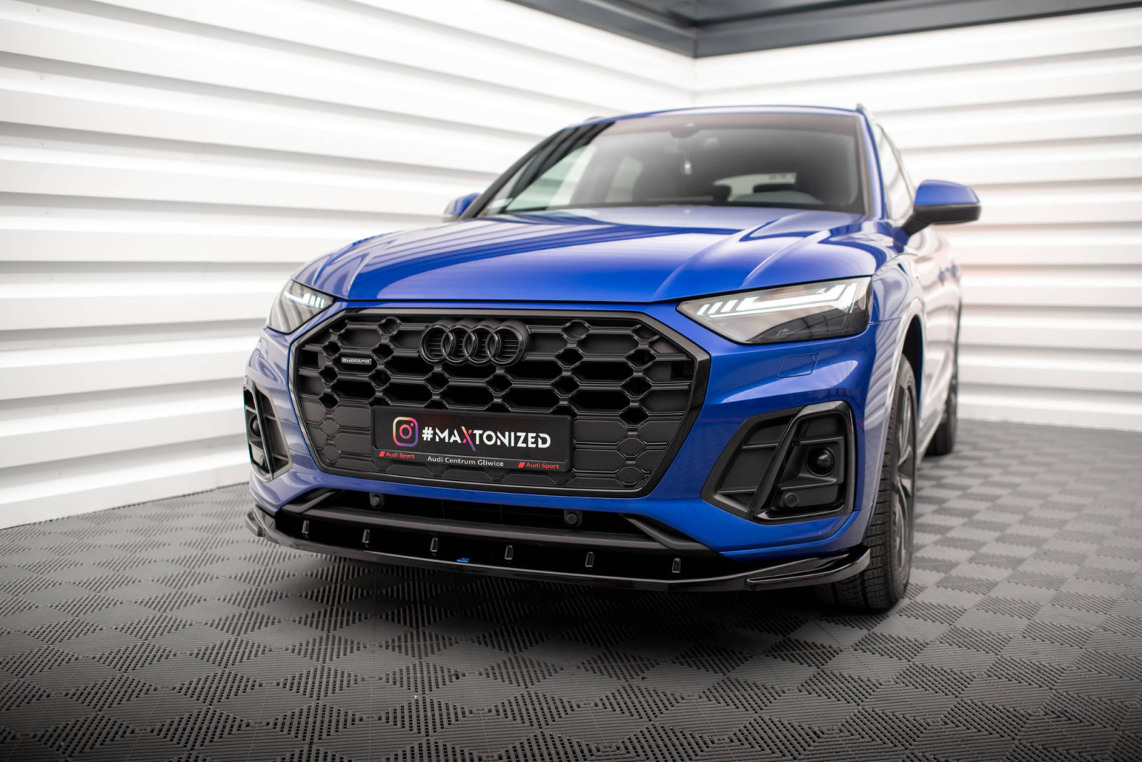 Splitter Przedni V.2 Audi SQ5 / Q5 S-Line SUV / Sportback Mk2 Facelift