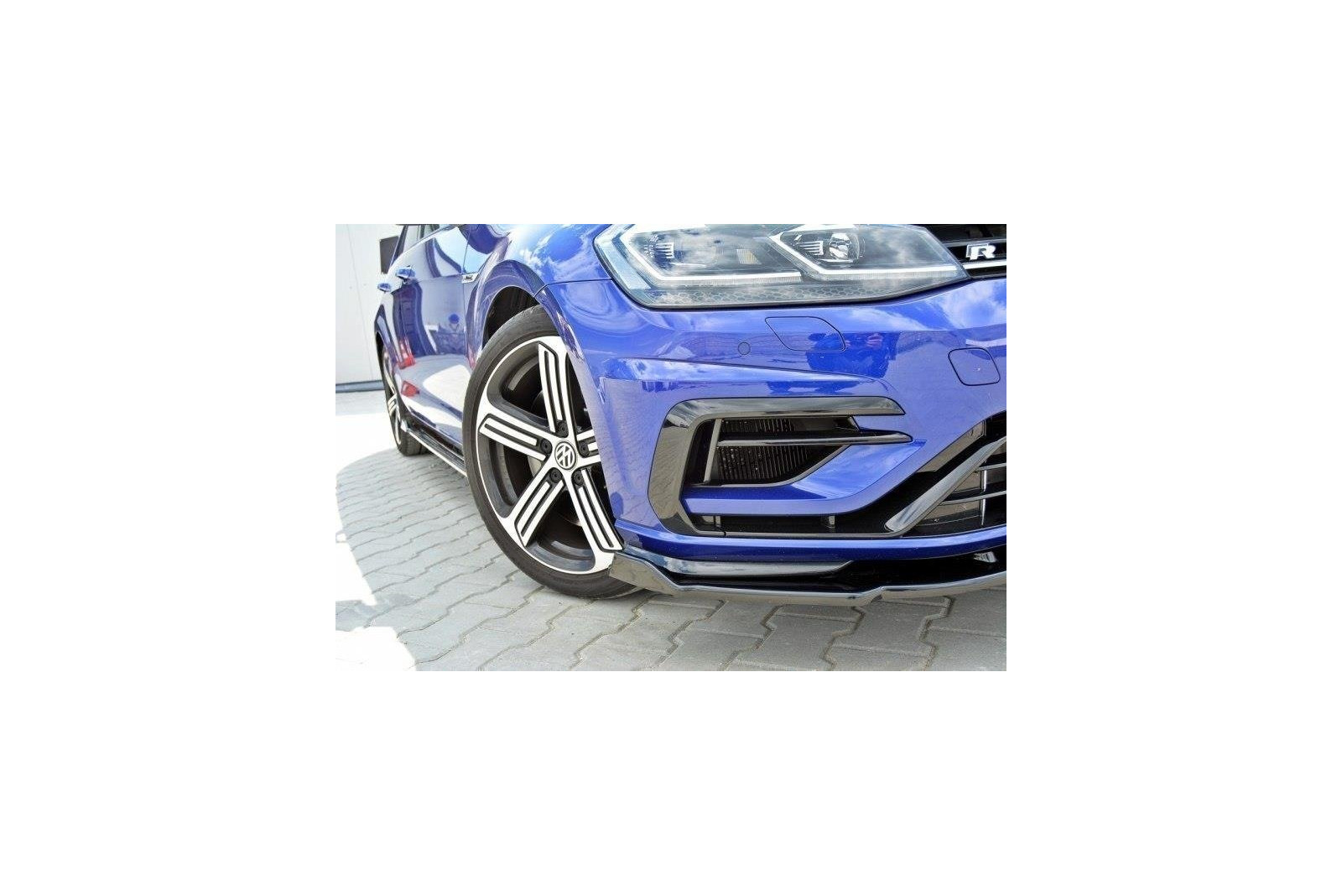 Splitter Przedni V.1 VW Golf 7 R / R-Line Facelift