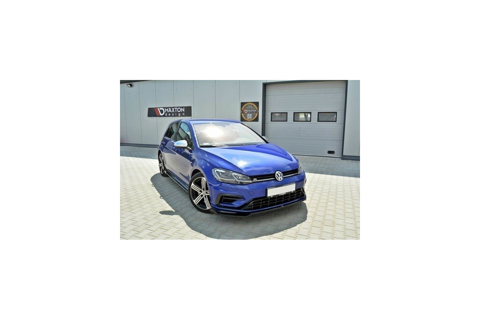 Splitter Przedni V.2 VW Golf 7 R / R-Line Facelift