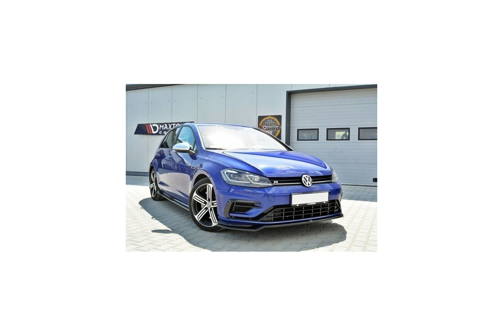 Splitter Przedni V.3 VW Golf 7 R / R-Line Facelift