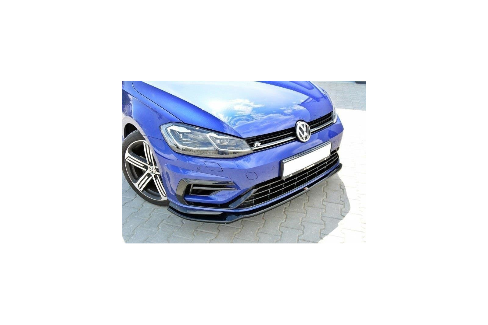 Splitter Przedni V.3 VW Golf 7 R / R-Line Facelift