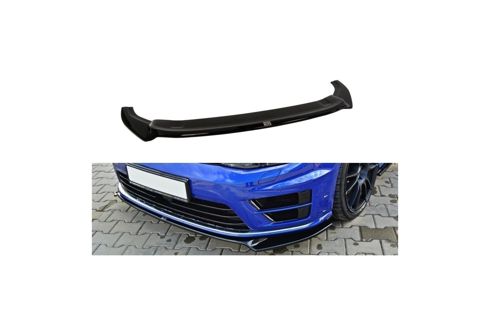 Splitter Przedni V.2 VW Golf 7 R / R-Line