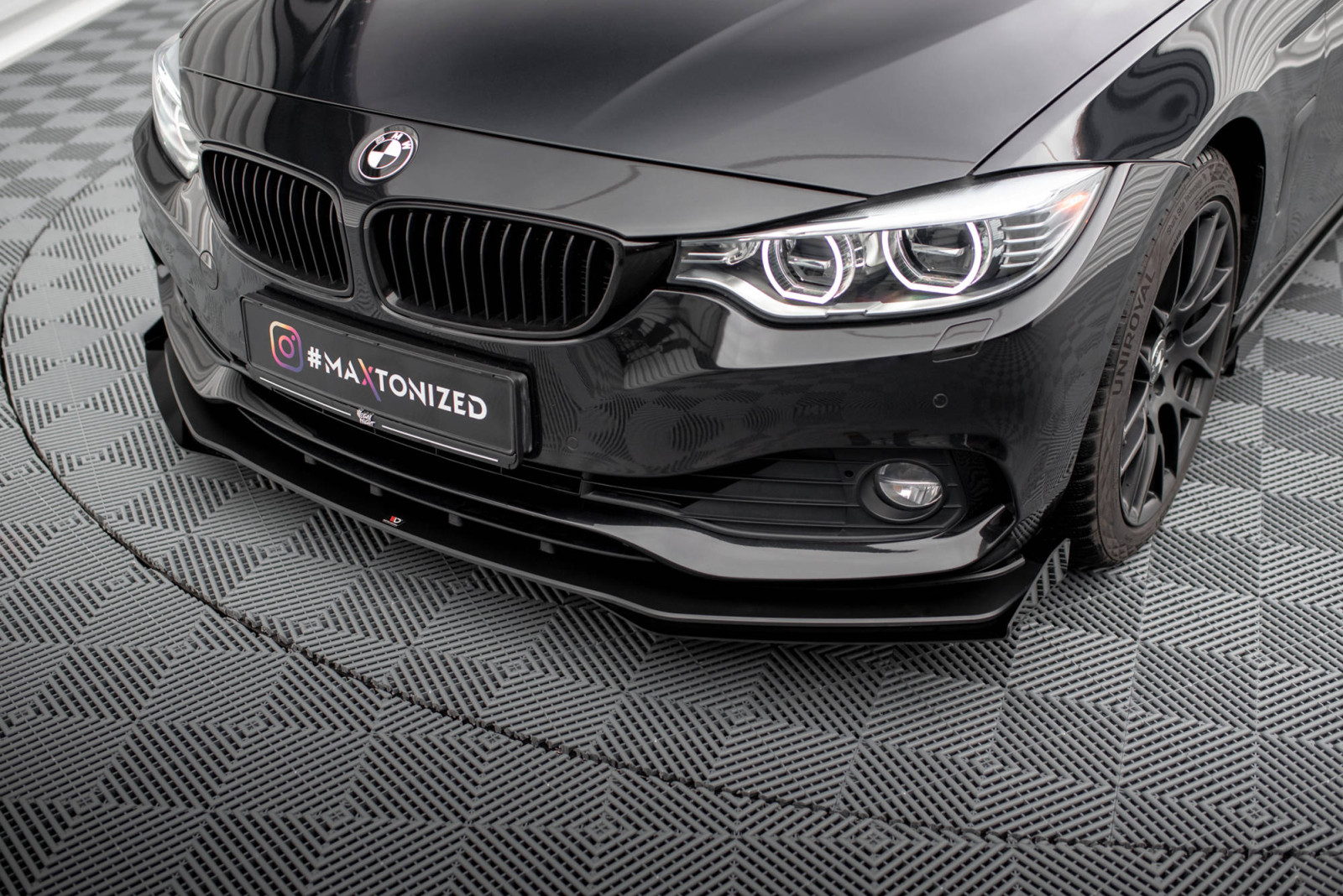 Splitter Przedni Street Pro + Flaps BMW 4 Gran Coupe F36