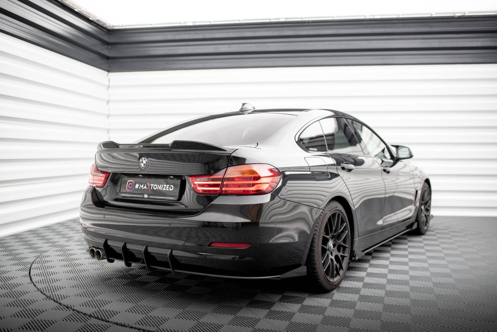 Splittery Tylne Boczne Street Pro + Flaps BMW 4 Gran Coupe F36