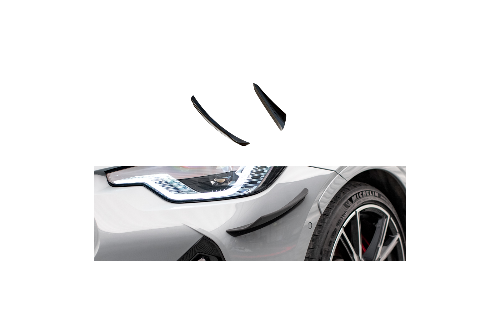 Canards(owiewki przedniego zderzaka) BMW 2 Coupe M-Pack / M240i G42