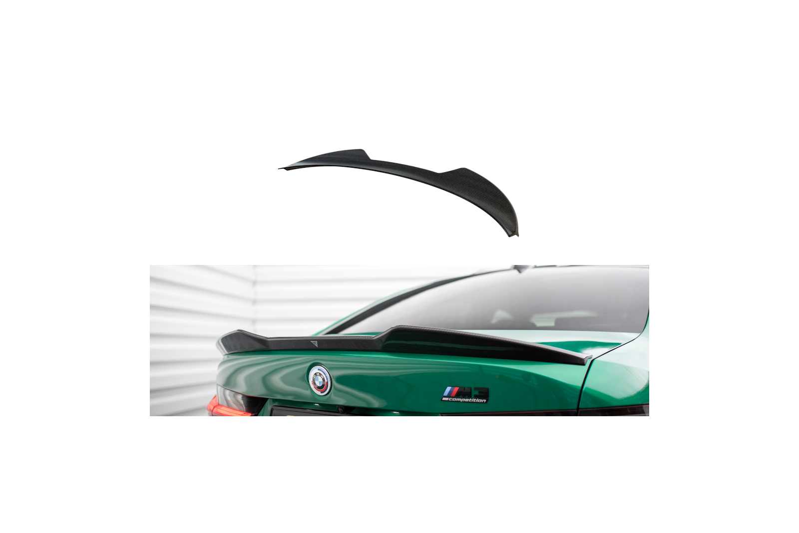 Karbonowy Spoiler Tylnej Klapy BMW M3 G80