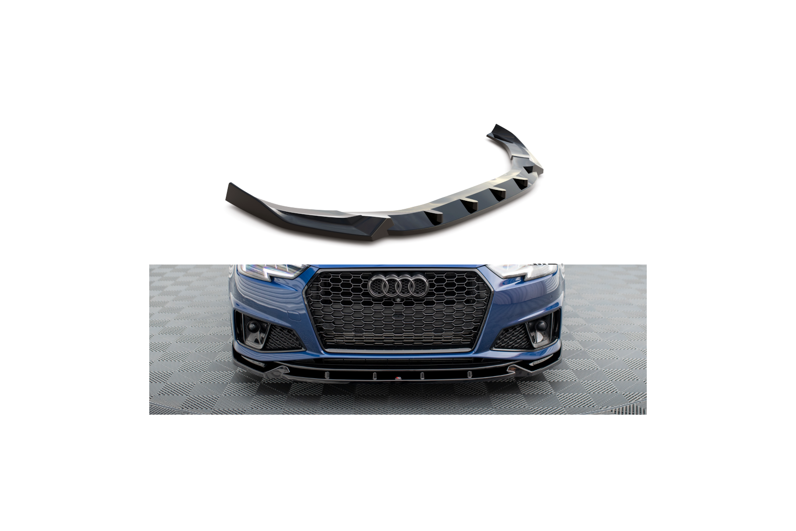 Splitter Przedni V.1 Audi A4 Competition B9 