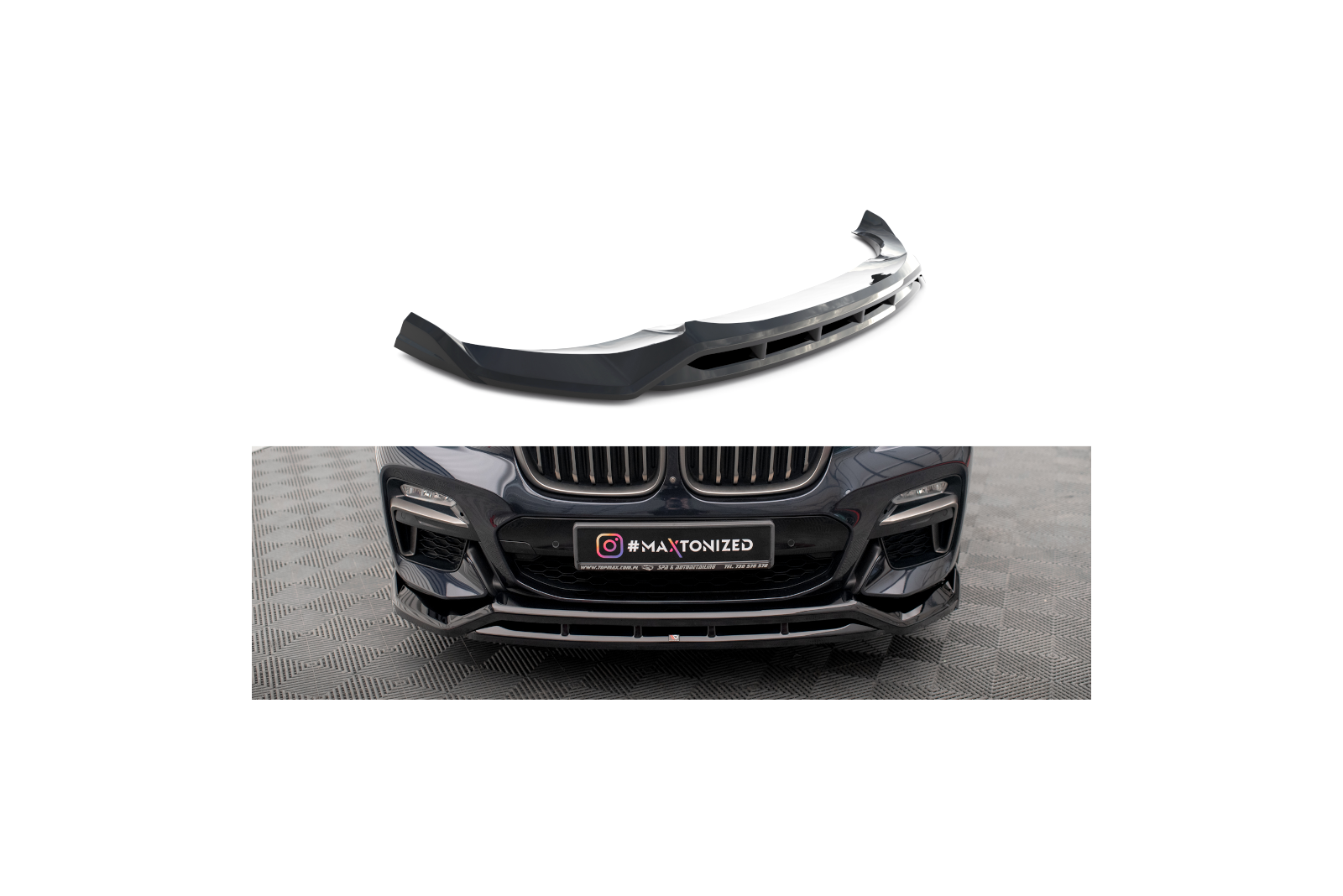 Splitter Przedni V.2 BMW X4 M-Pack G02