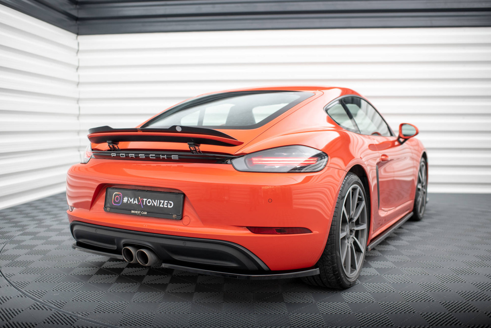 Przedłużenie Spoilera Porsche 718 Cayman 982c