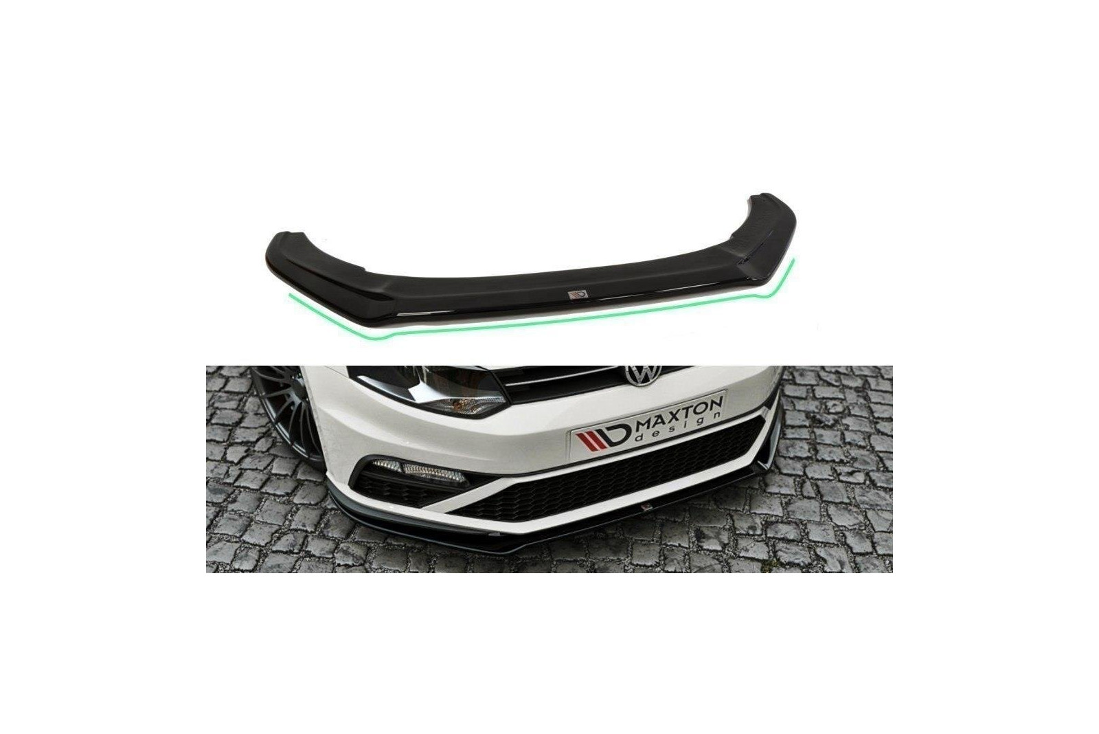 Splitter Przedni VW Polo 5 GTI Polift V.2